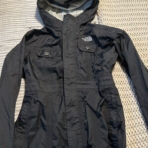 Super Cute! Girls Size Medium 10/12 North Face Rain Jacket